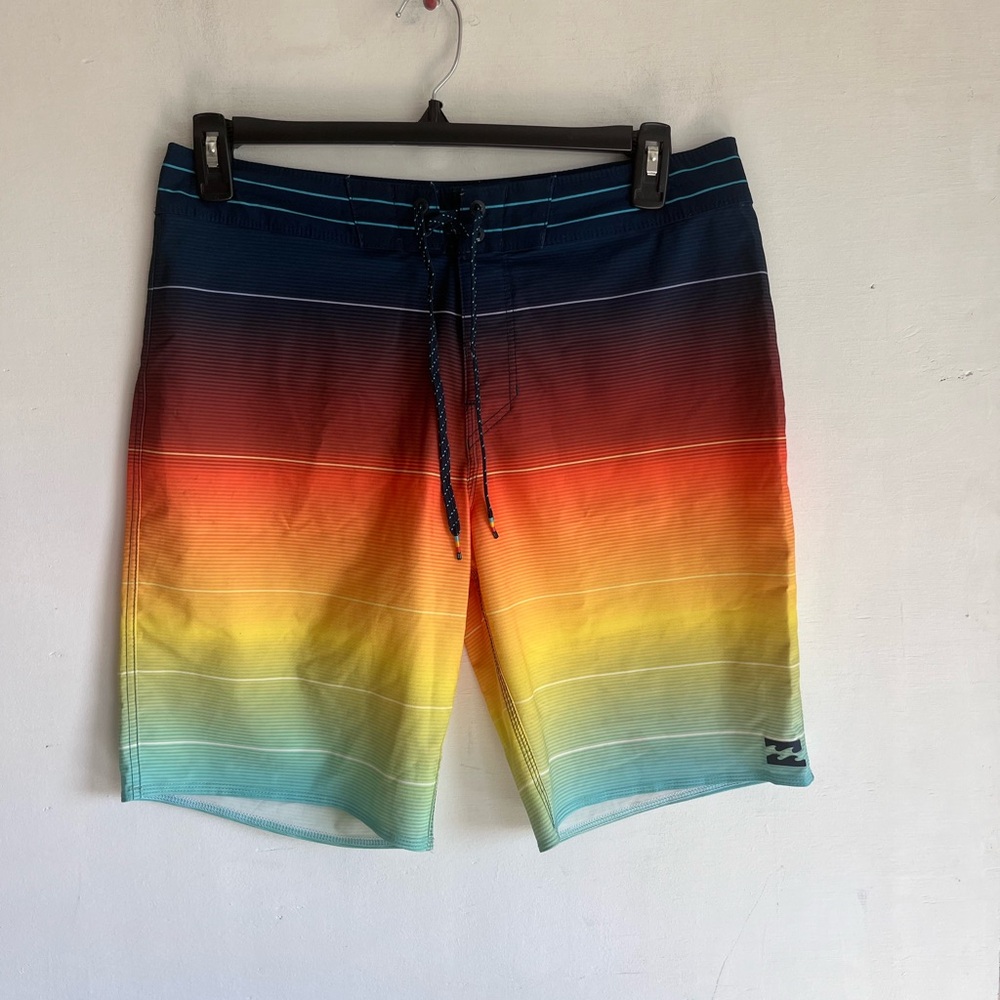 Billabong Airlite Fluid Board shorts, multicolored striped, Men’s 32